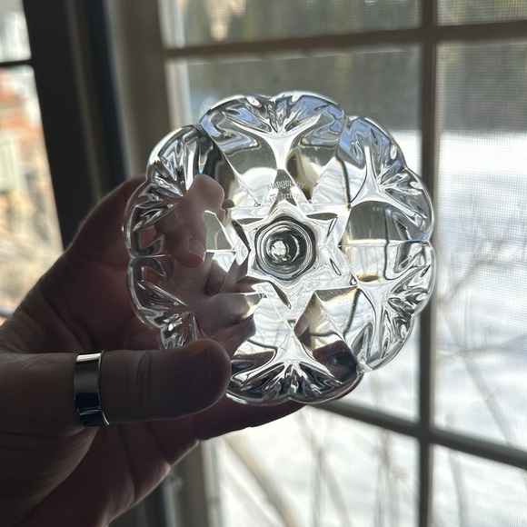 Marquis by Waterford signed Crystal heart ring holder - Picture 4 of 9